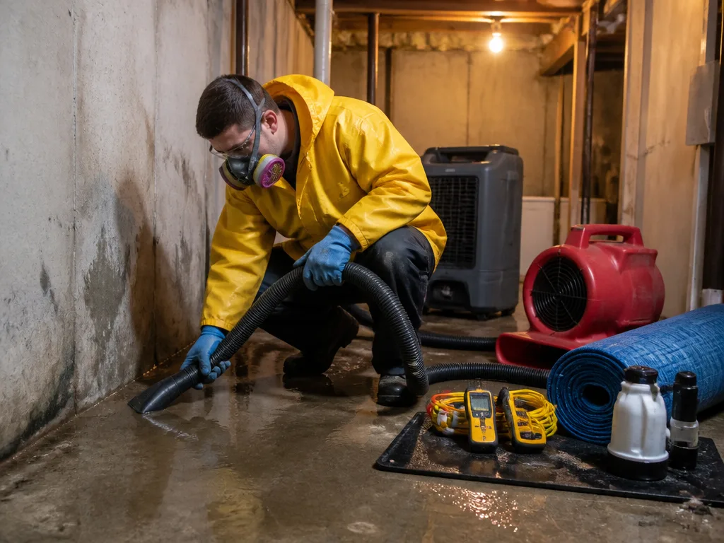 Basement Flooding Cleanup