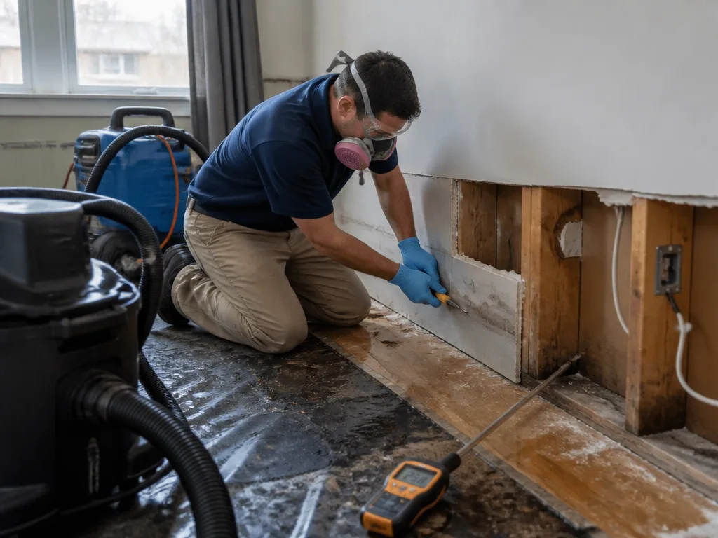 Burst Pipe Cleanup