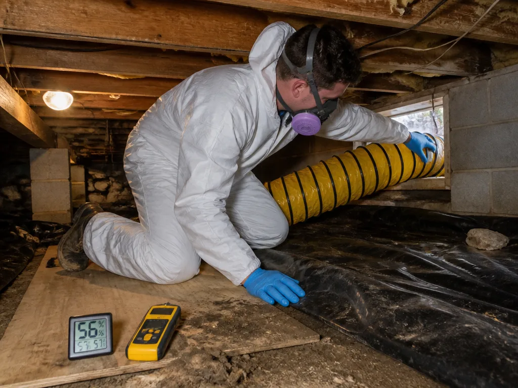 Crawl Space Drying
